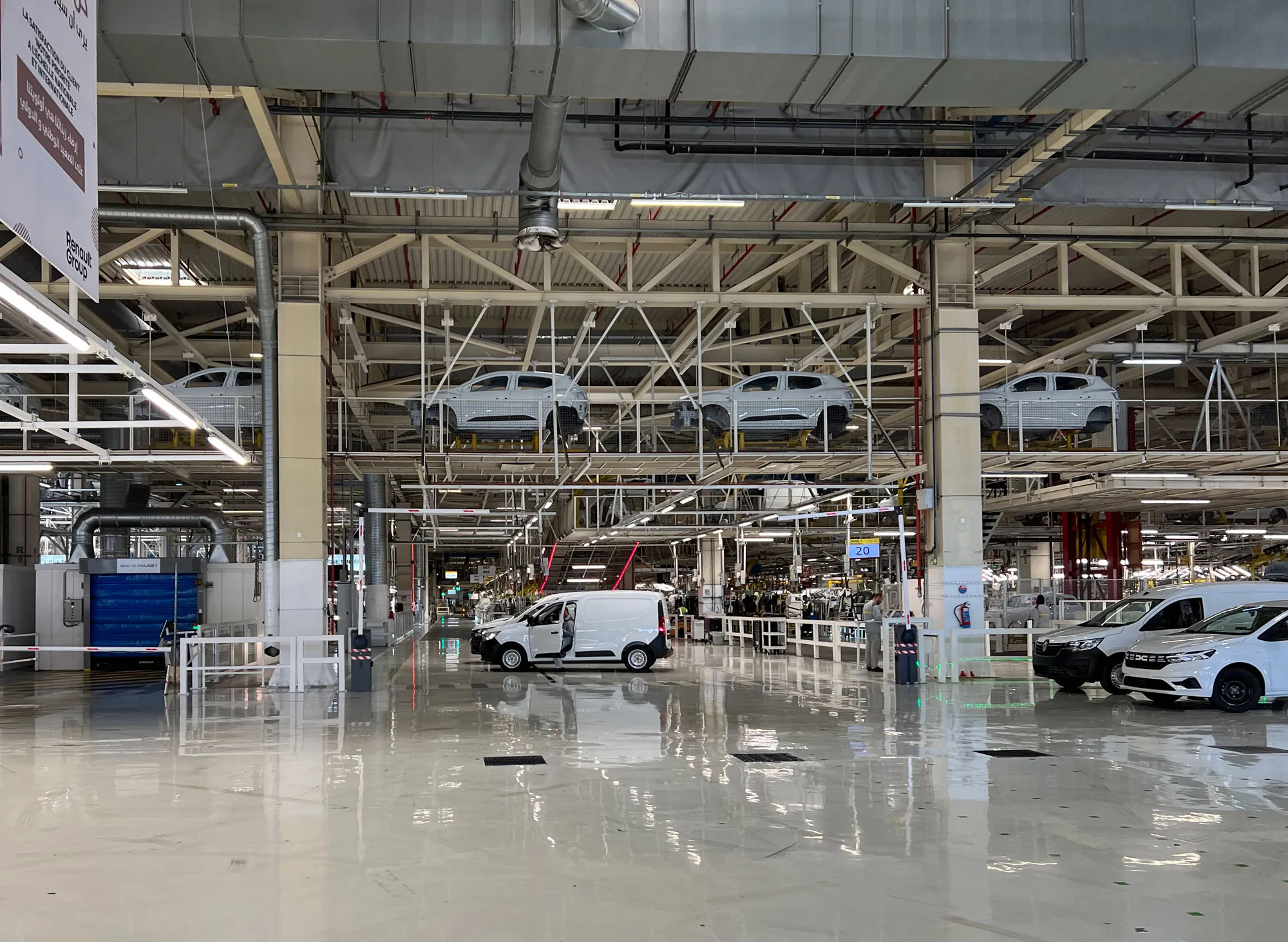 Renault plant near Tangier, Morocco.