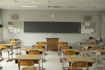 Empty classroom