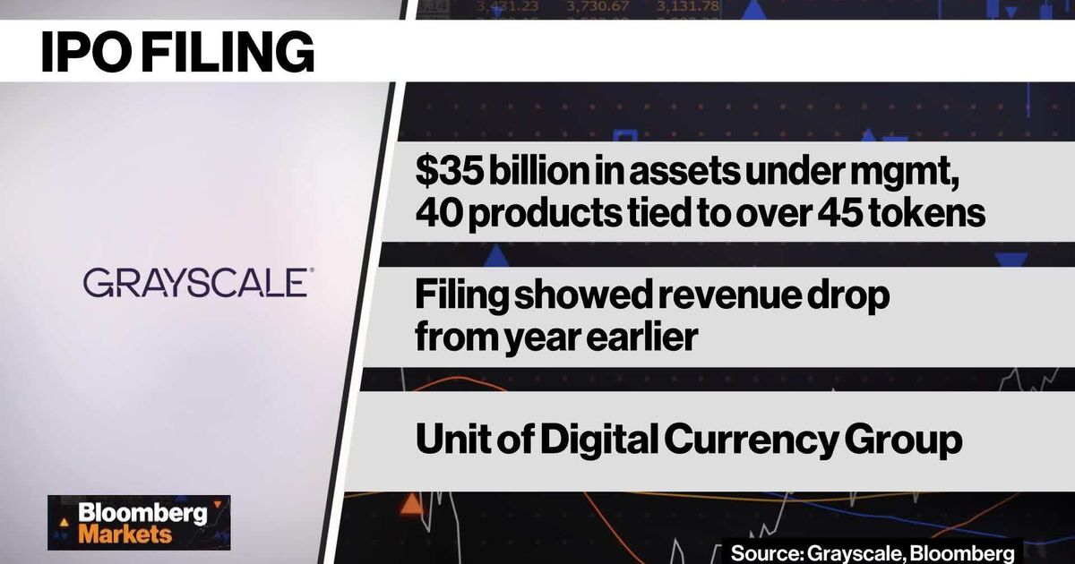 bloomberg.com - Grayscale Becomes Latest Crypto Company to File for IPO