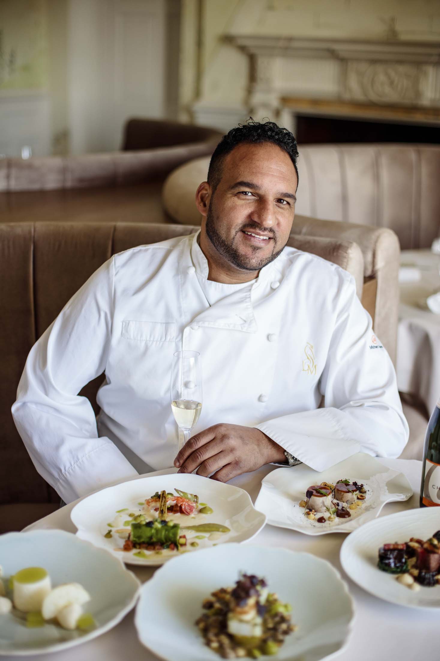 Michael Caines at Lympstone Manor in Exmouth in southern England.