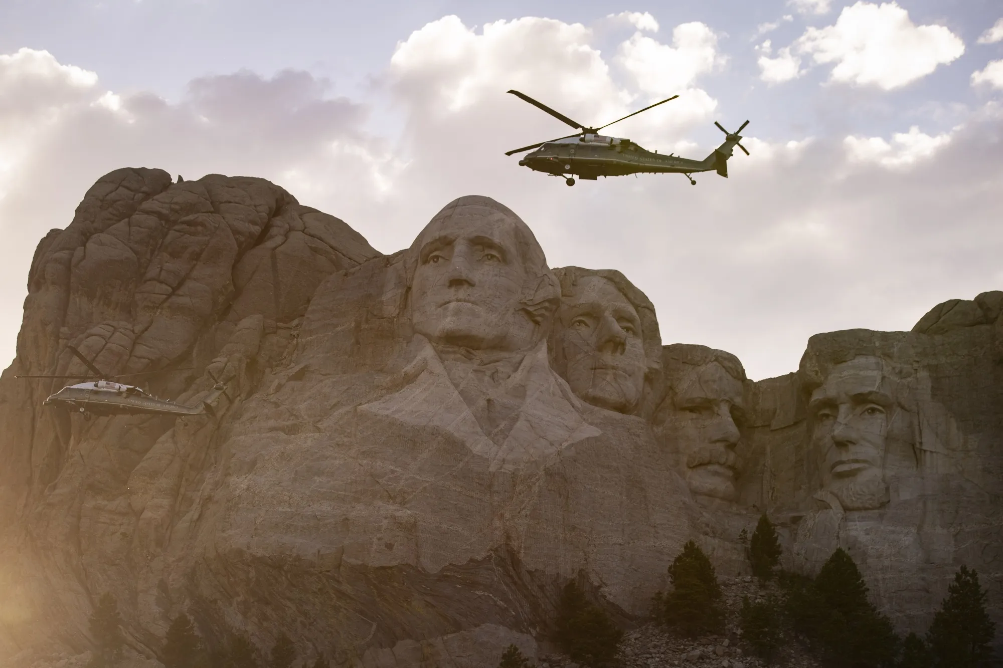 Mount Rushmore National Memorial.