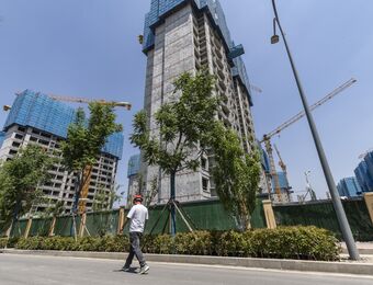 relates to China Property Stocks Fall 20% From May High as Concerns Linger