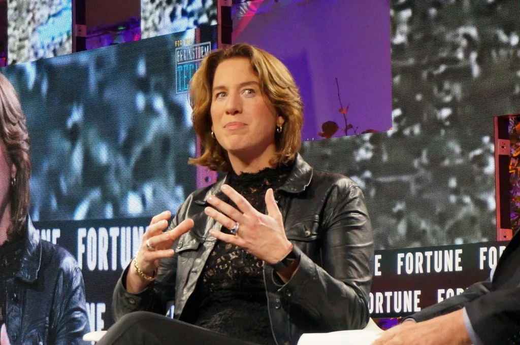 Margo Georgiadis, outgoing Mattel Inc. CEO
