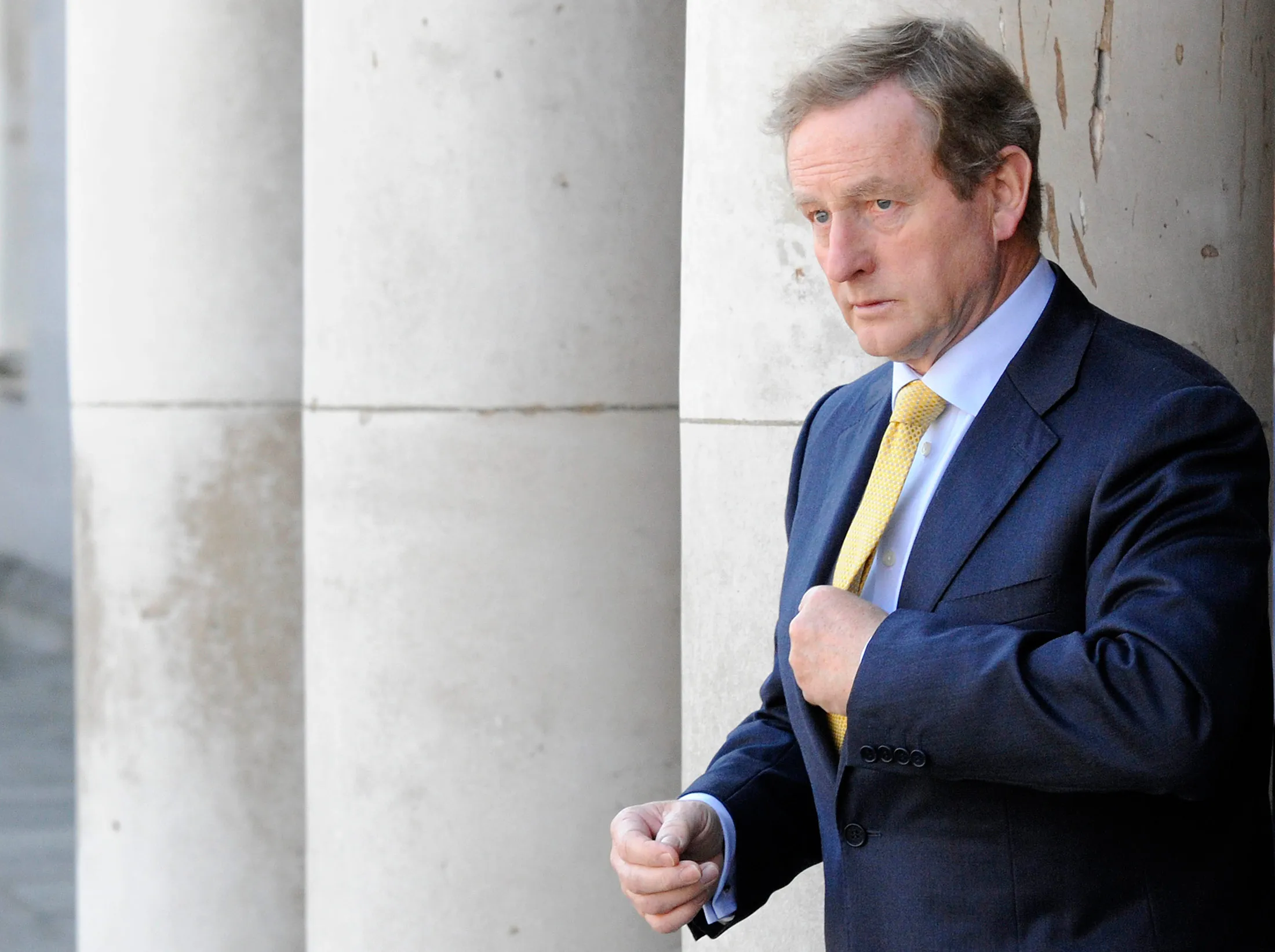 Enda Kenny in Dublin.

