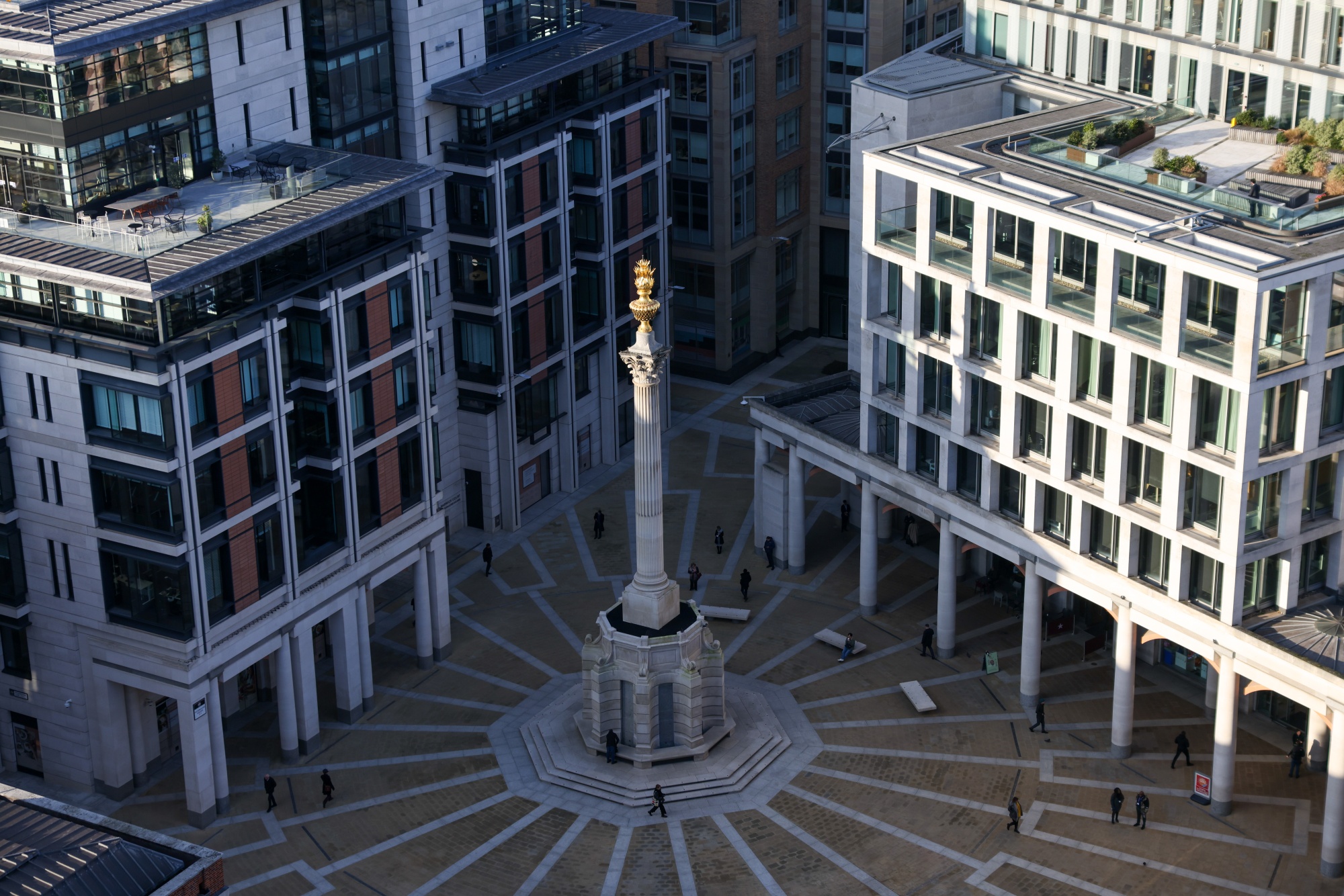 The London Stock Exchange Group headquarters in Paternoster Square.