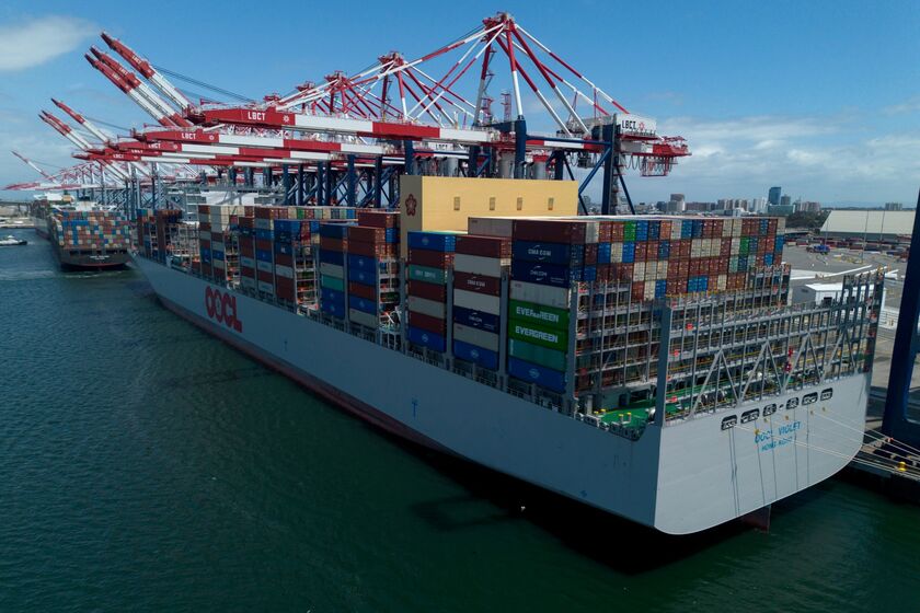 Operations At The Ports of Los Angeles And Long Beach Amid US-China Trade War