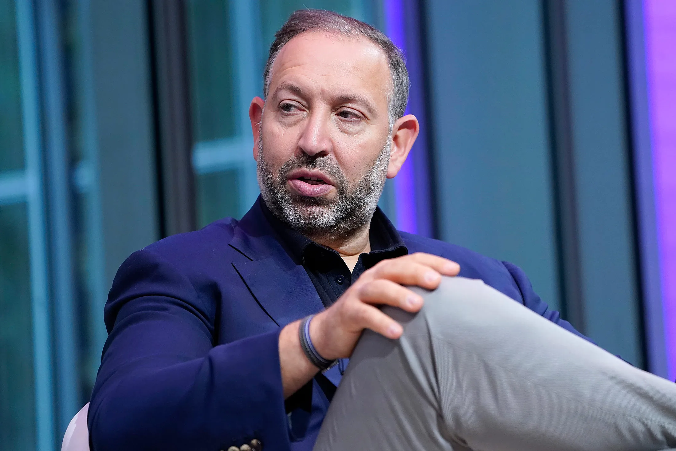 NEW YORK, NEW YORK - SEPTEMBER 28: Anton Levy speaks during Zeta Live 2023 at The New York Times Center on September 28, 2023 in New York City. (Photo by John Lamparski/Getty Images)