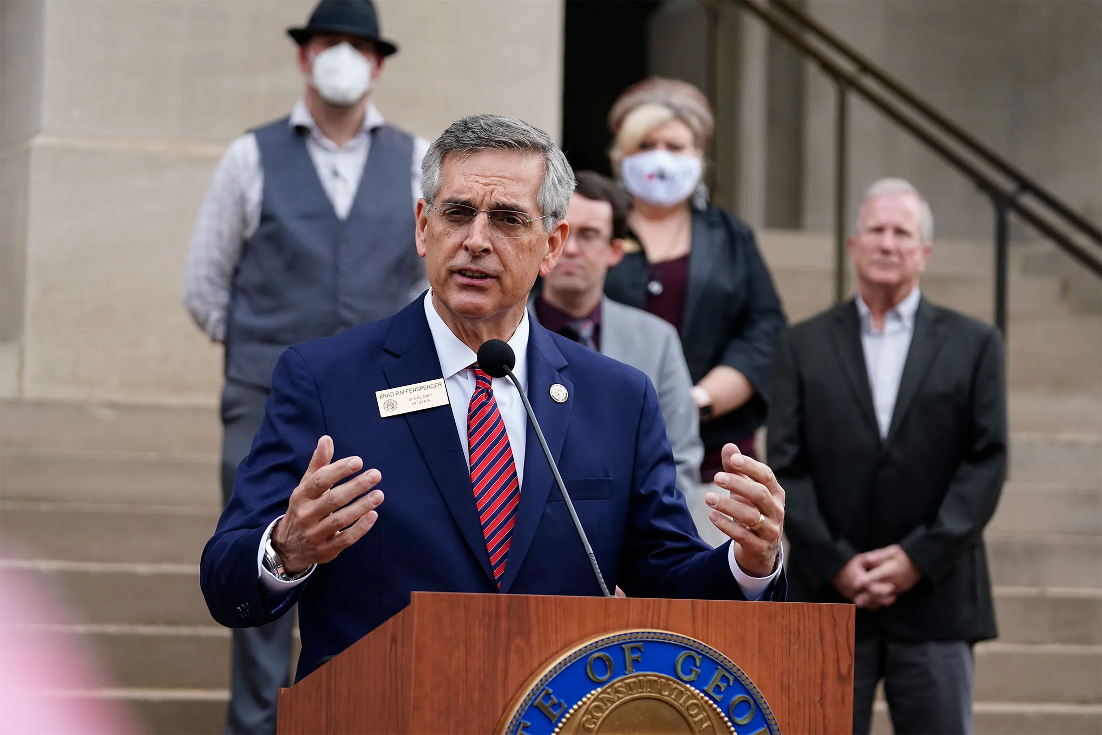 Georgia Secretary of State Brad Raffensperger&nbsp;
