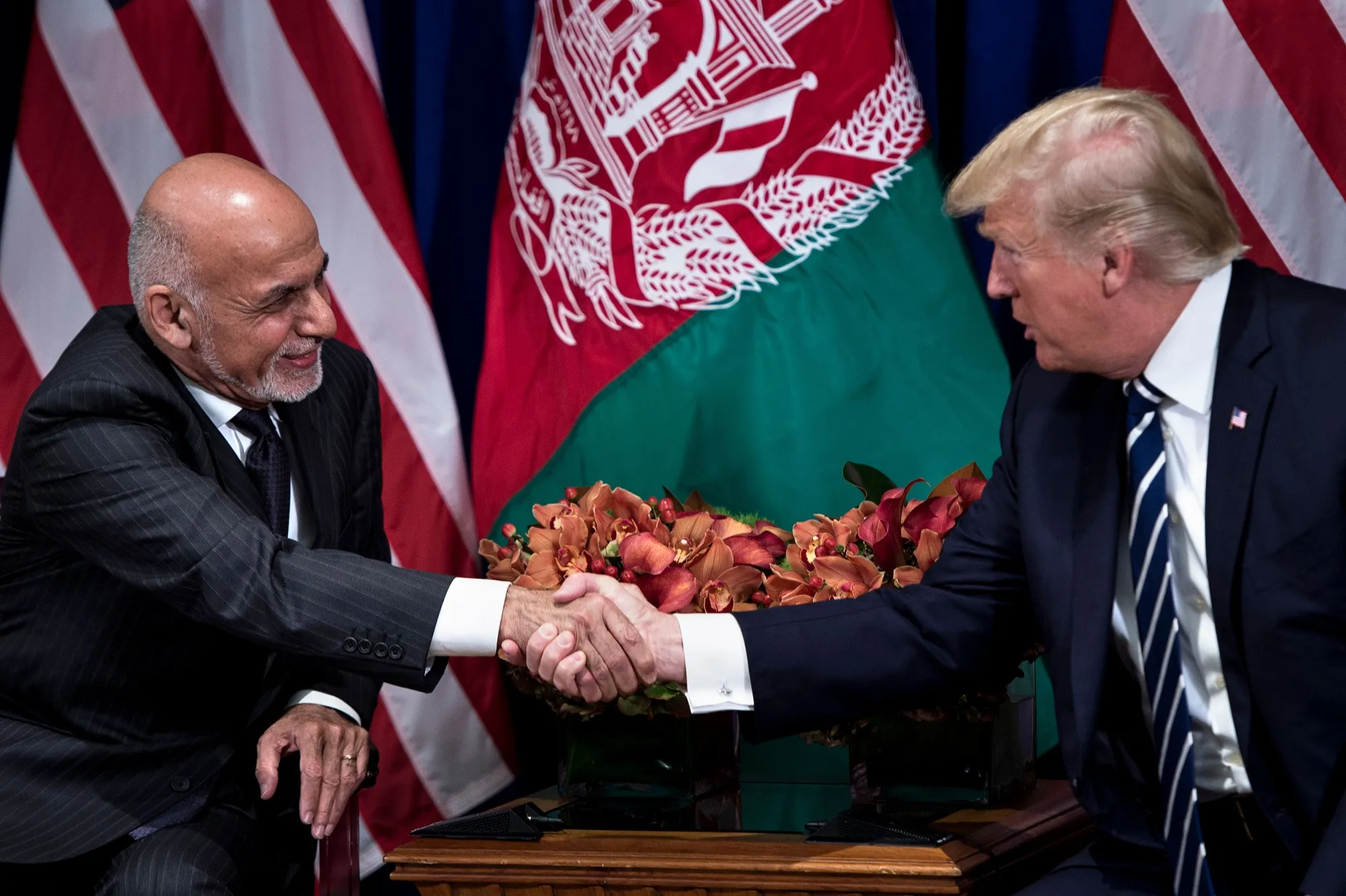 MIssing from the picture: the Taliban.
