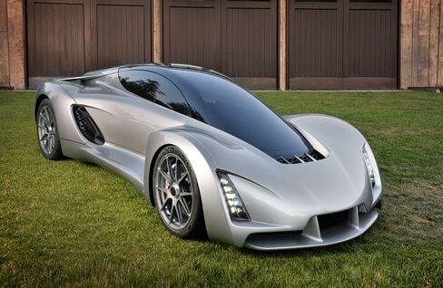 Divergent's 3D-printed Blade supercar.