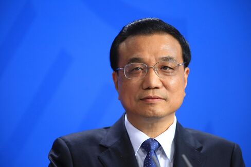 Li Keqiang, the premier of China. Photographer: Krisztian Bocsi/Bloomberg