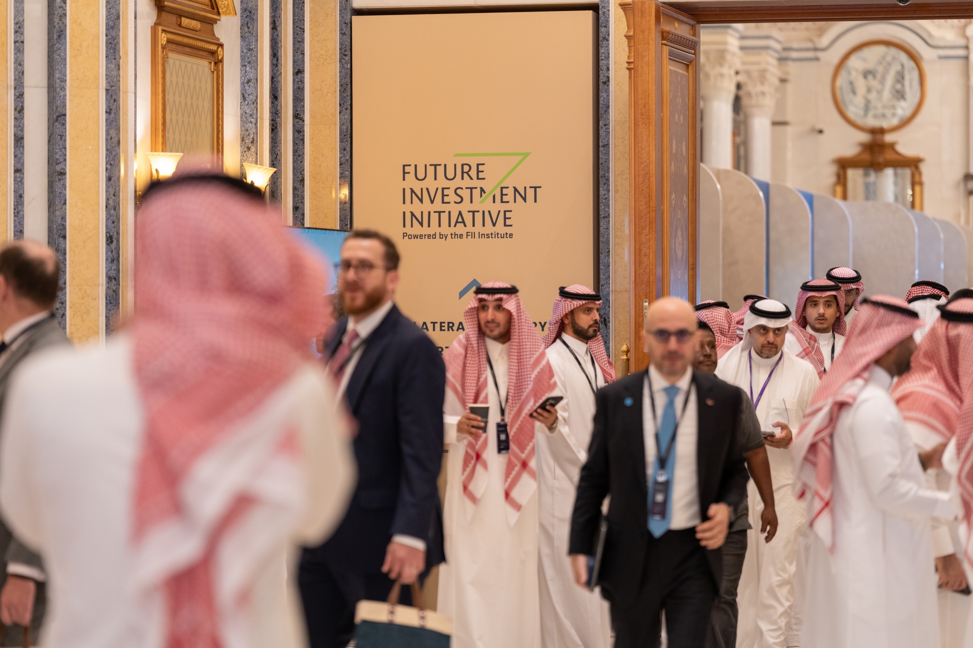 The Future Investment Initiative in Riyadh.