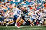 The Chrome takes on the Archers in the first ever Premier Lacrosse League game, June 2019.