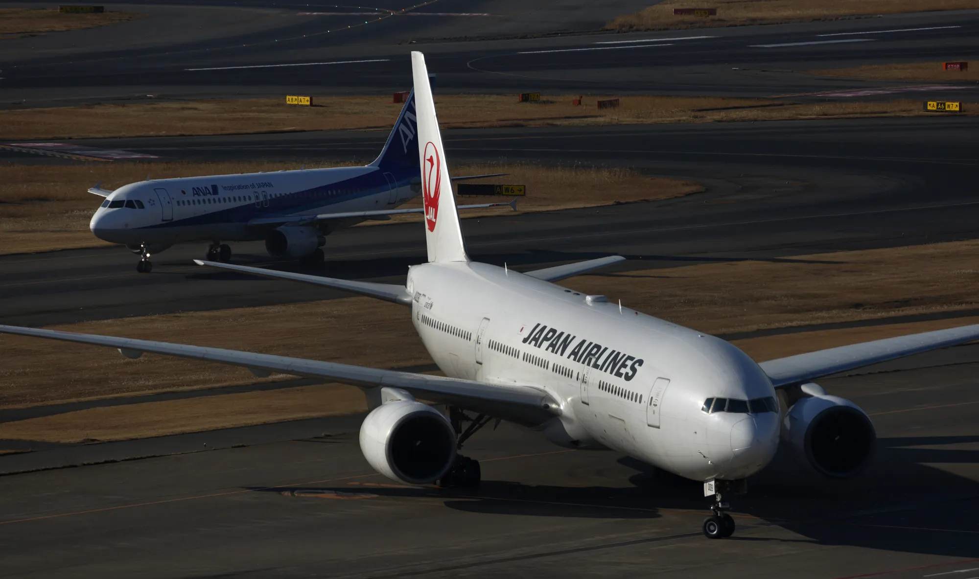Japan Airlines Co. And All Nippon Airways Co. Aircraft Ahead Of Third-Quarter Results