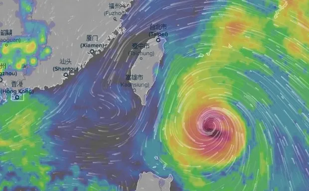 An Animated Weather Map for Week-Long Rain, Wind, and Heat Forecasts ...