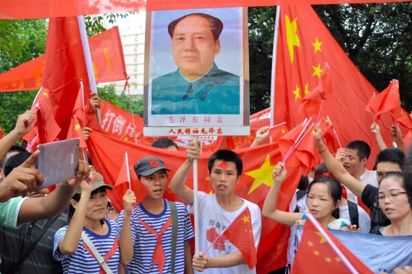 Anti-Japan demonstrations in 2012 turned violent.
