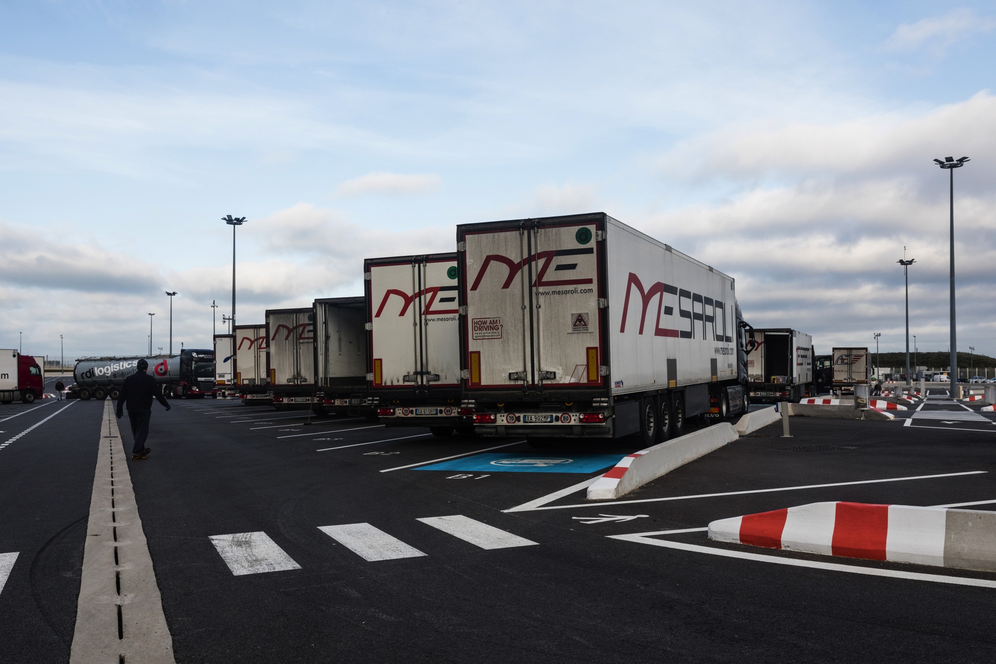 Eurotunnel EU Freight Operations As Brexit Begins 