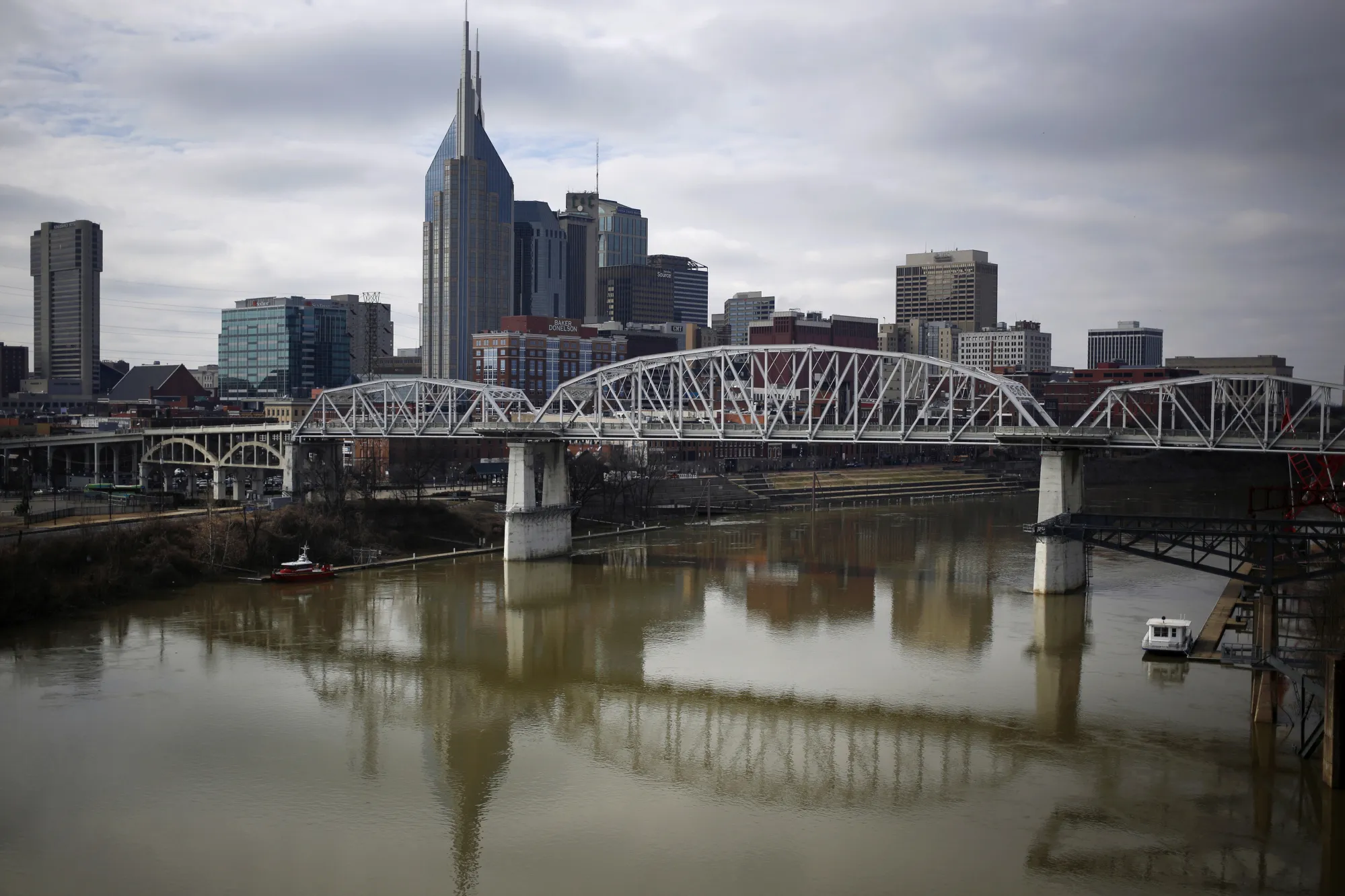 Downtown Nashville, Tennessee.