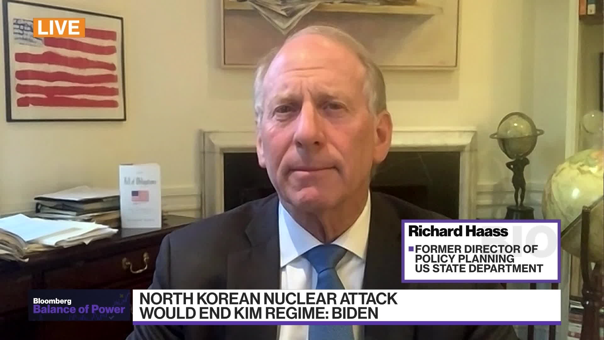 Watch Richard Haass on President Biden Hosting President Yoon - Bloomberg