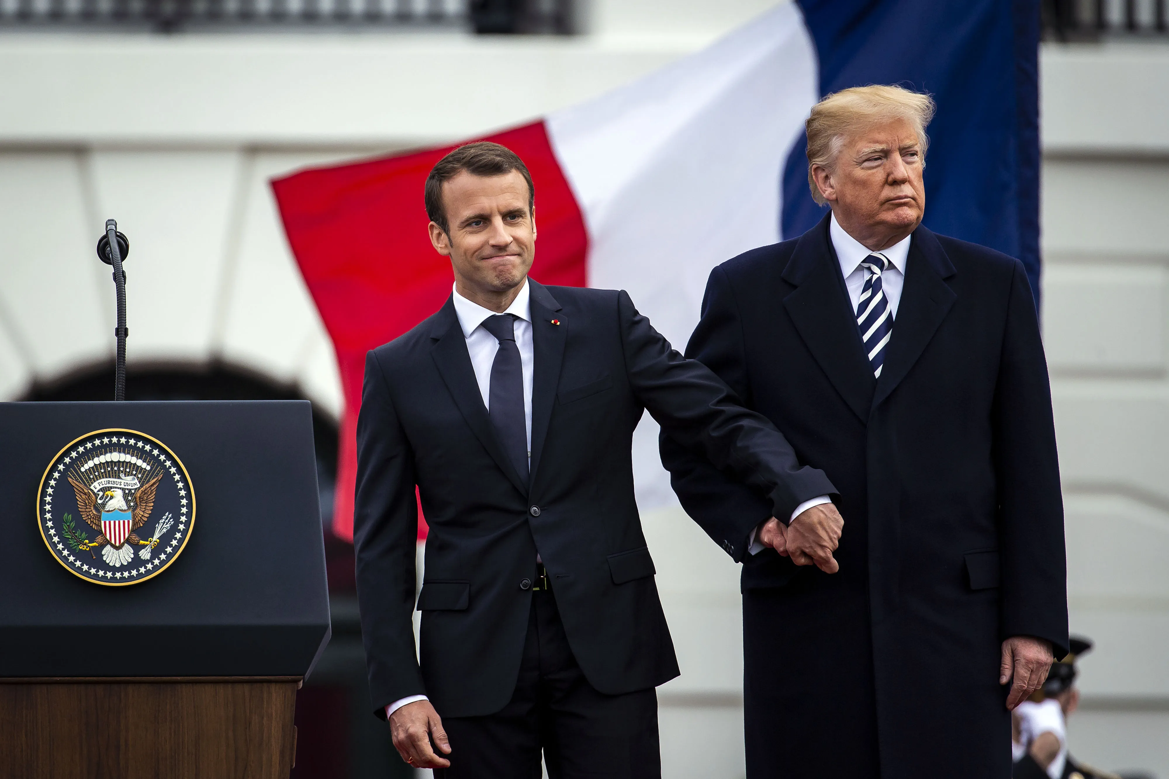 A scene unlikely to be repeated if there’s a second Trump term.