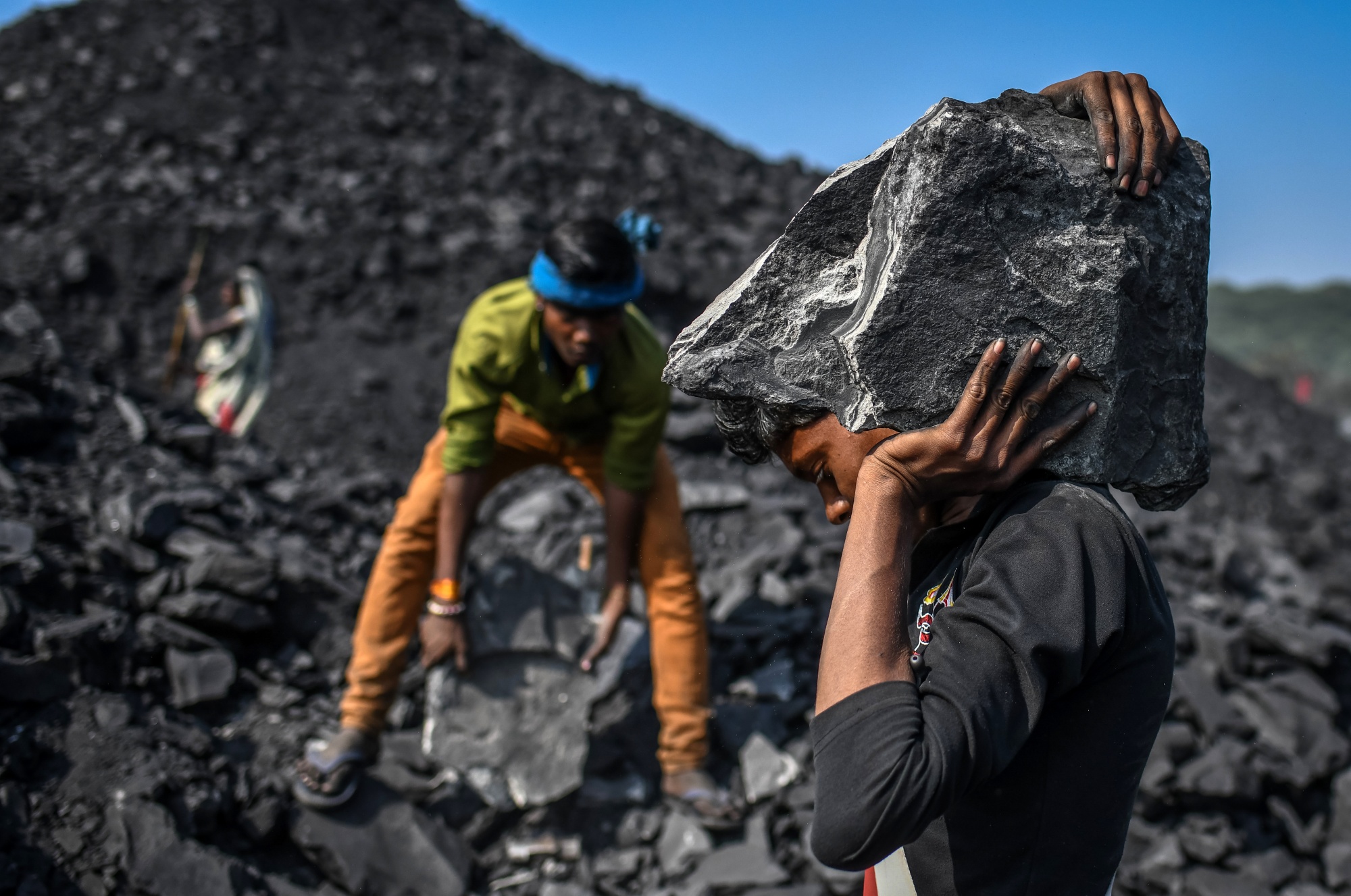 Coal yards in India are still plenty busy.
