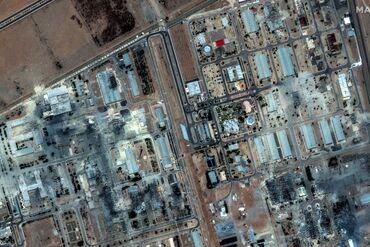 Widespread Building Damage at Isfahan Nuclear Facility After Airstrikes