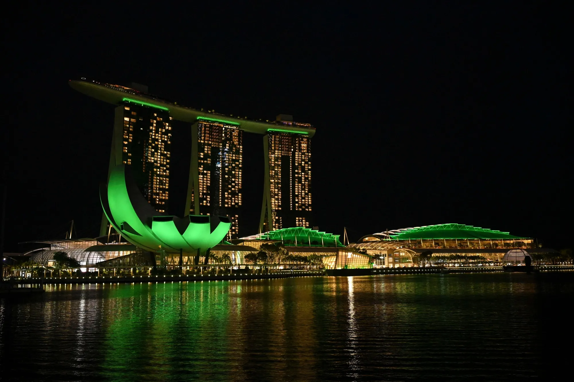 Rerouting to Singapore.