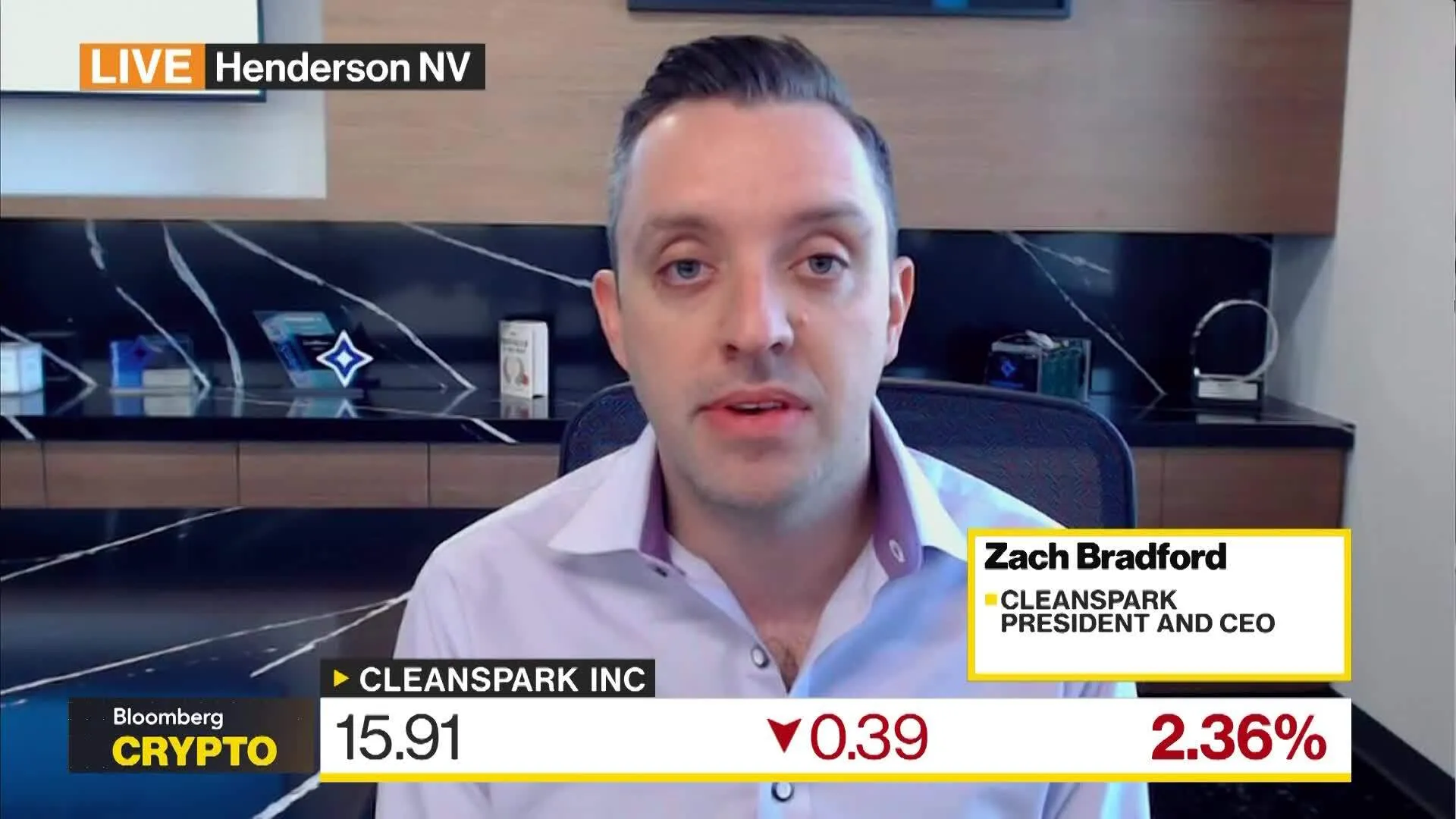 Watch CleanSpark CEO on Crypto Mining Growth - Bloomberg