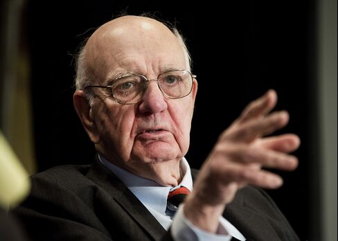 Former Federal Reserve Chairman Paul Volcker
