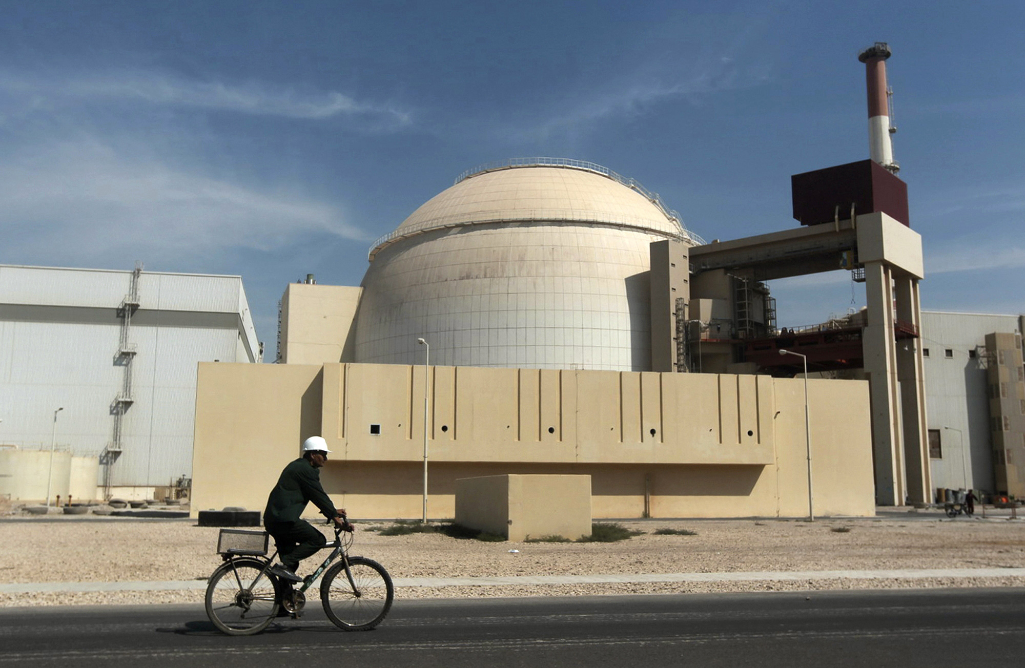 The Bushehr nuclear power plant in Iran.