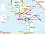 relates to A Fantasy Subway Map of Ancient Roman Roads