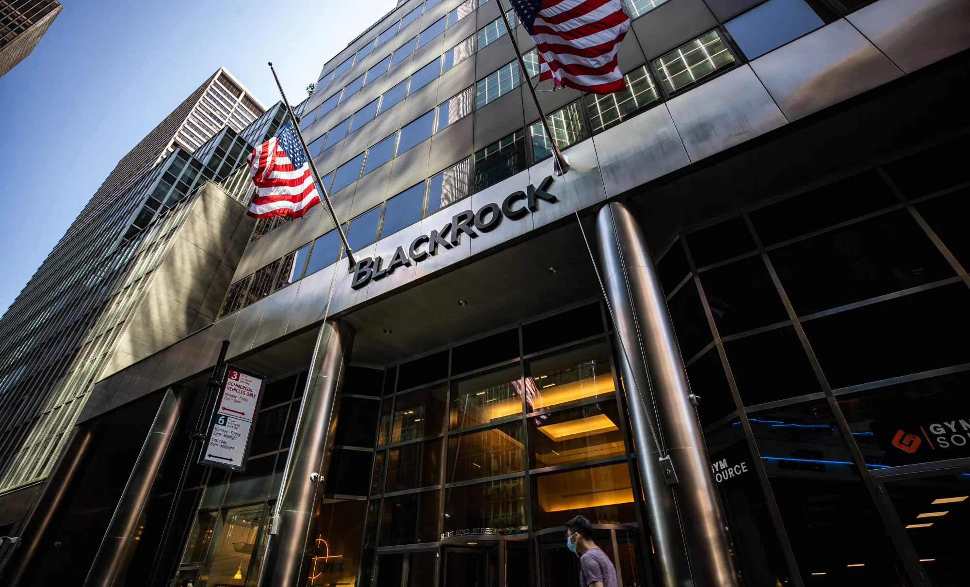 BlackRock headquarters in New York.