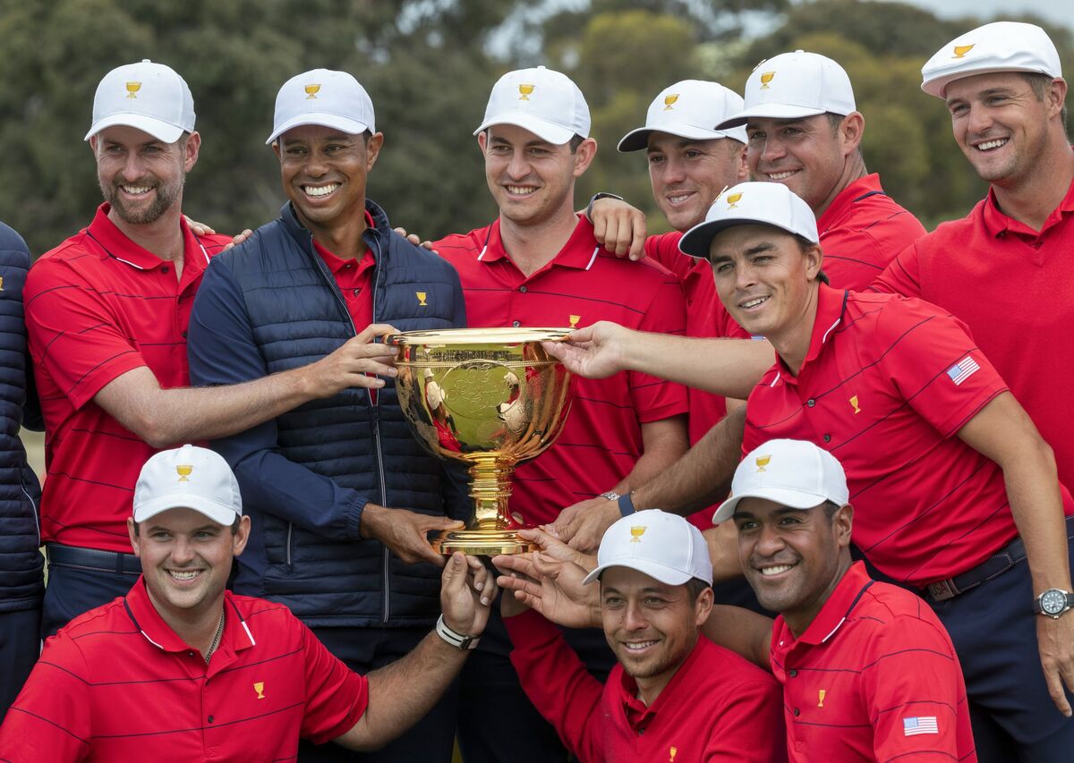 U.S. Team and Tiger Woods Score Another Presidents Cup Win - Bloomberg