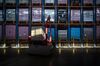 An automated truck transports a crate of retail goods before export to the U.K. inside the ECS European Containers NV computerized warehouse in Zeebrugge, Belgium, on Monday, May 7, 2018.