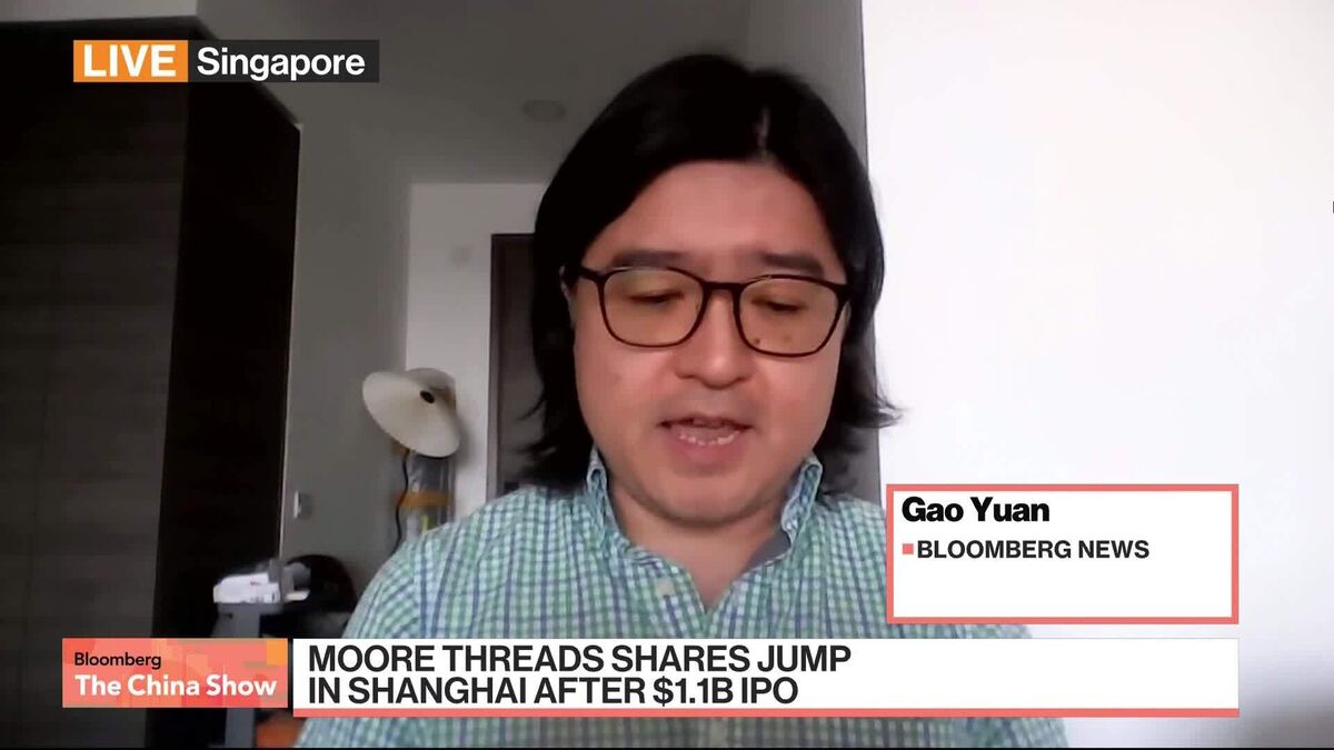 China Chipmaker Moore Threads Soars After IPO