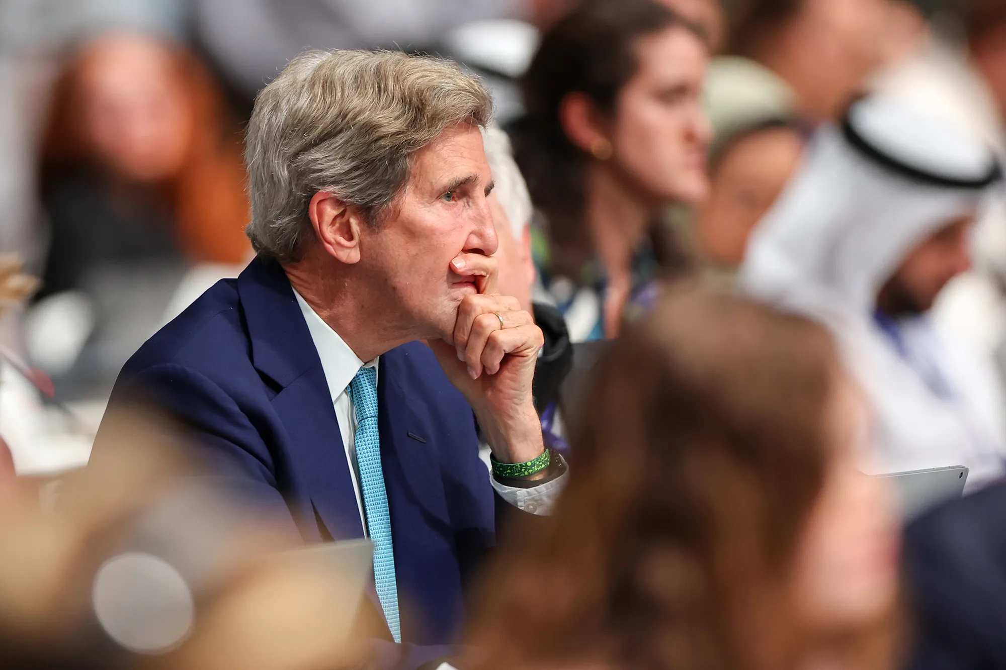 John Kerry attends the COP28 on Nov. 30, 2023 in Dubai, United Arab Emirates.&nbsp;