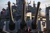 Donald Trump Leads Rally For US Military At USS Iowa