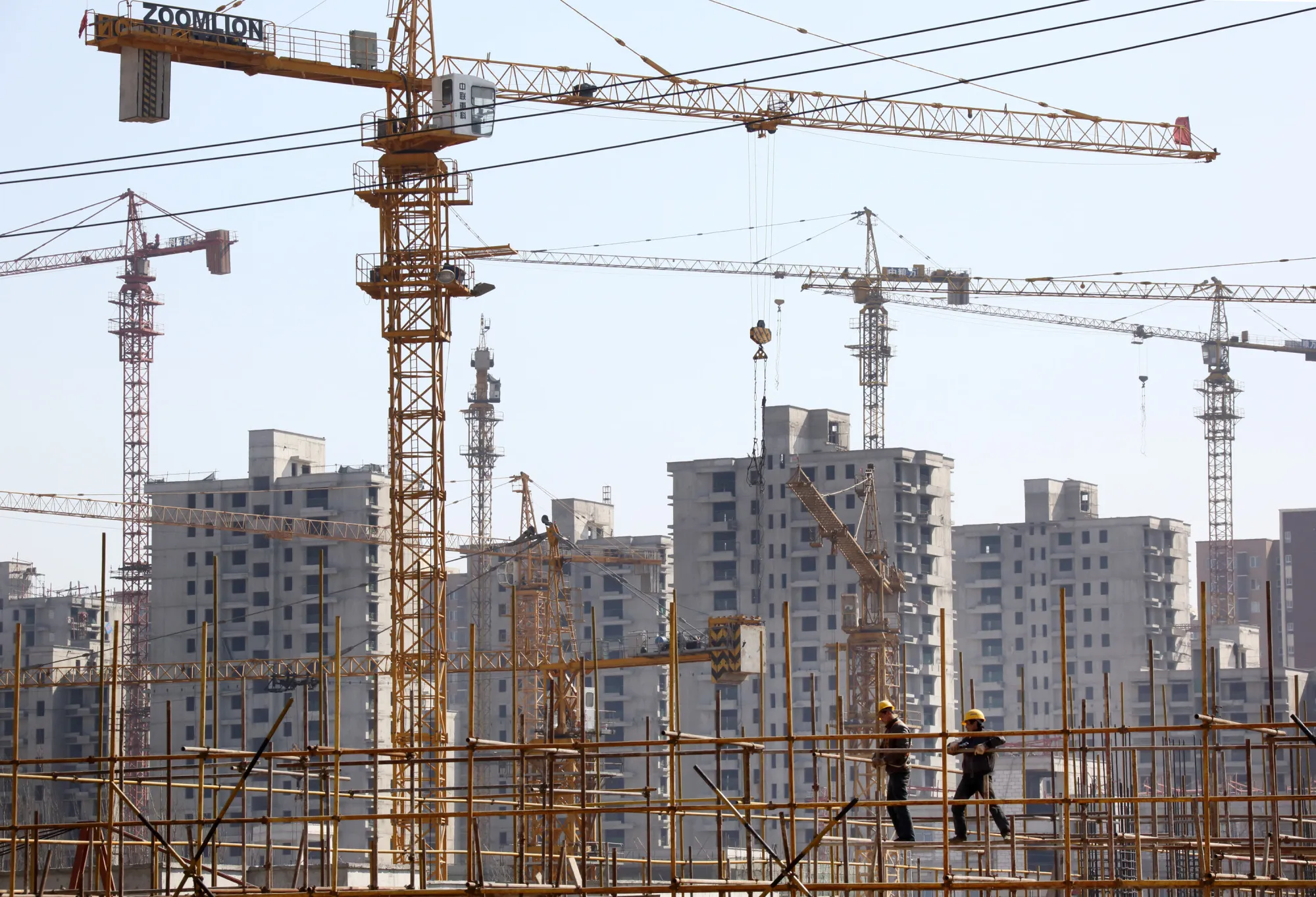 Construction Continues At Vanke's Fun City Residential Property