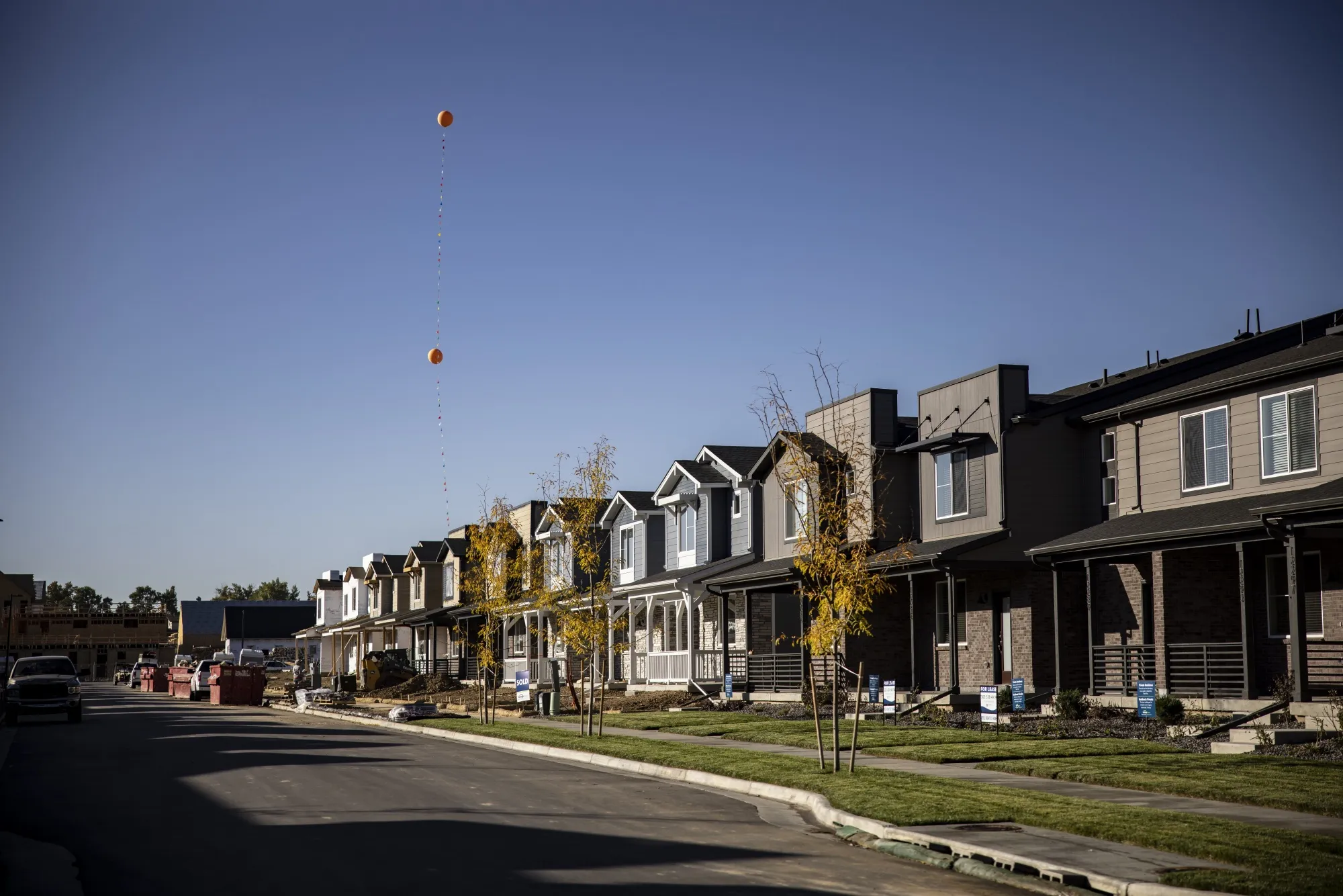 Homes in Thornton, Colorado.