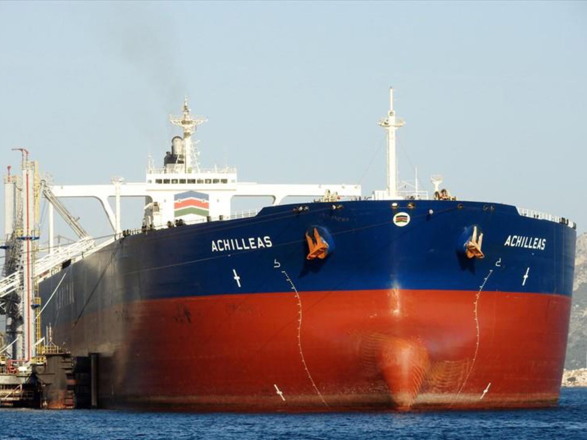 The Achilleas is a vessel known as a Very Large Crude Carrier.