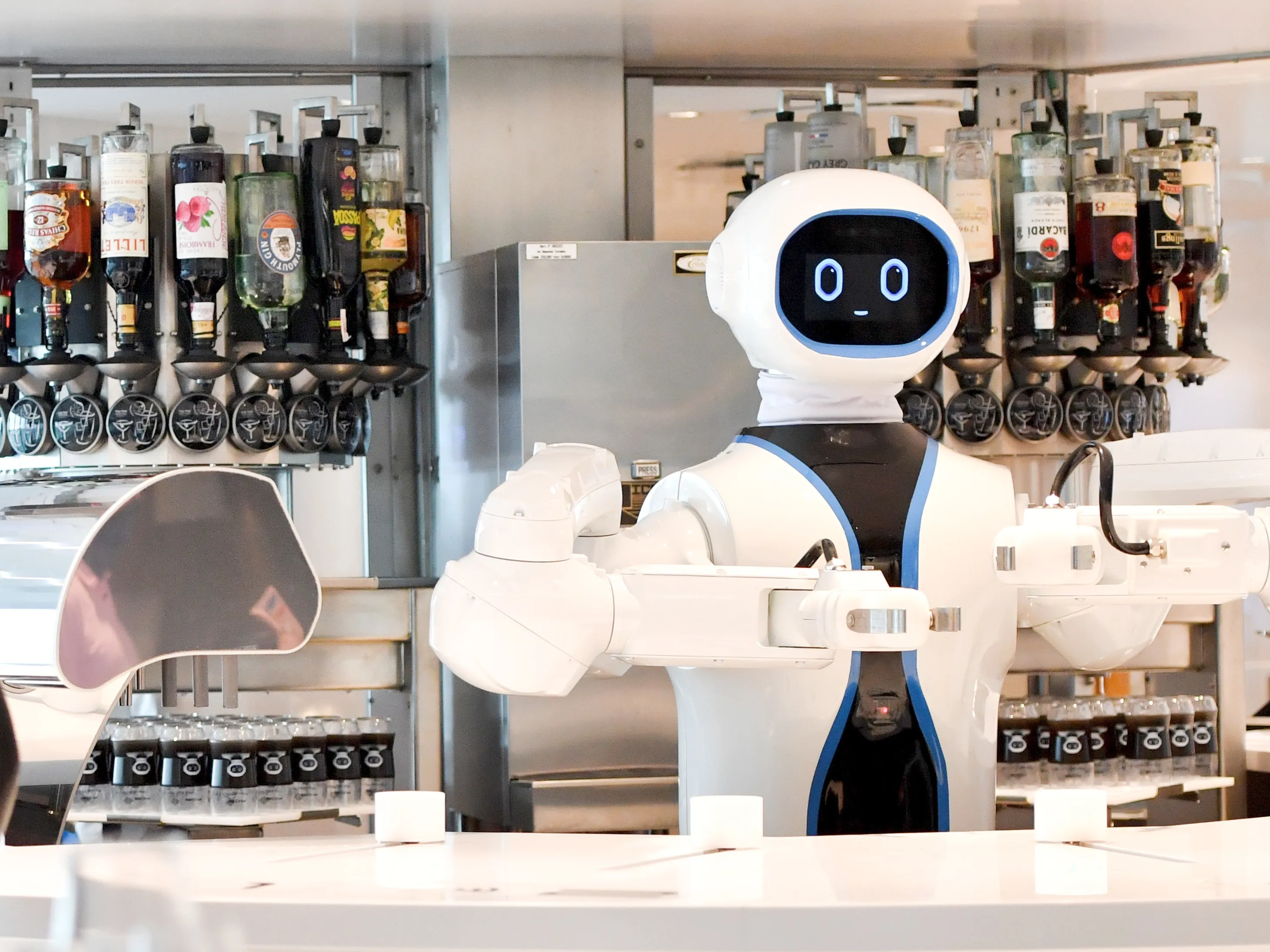 Bartenders of tomorrow won’t ever ask for a raise.