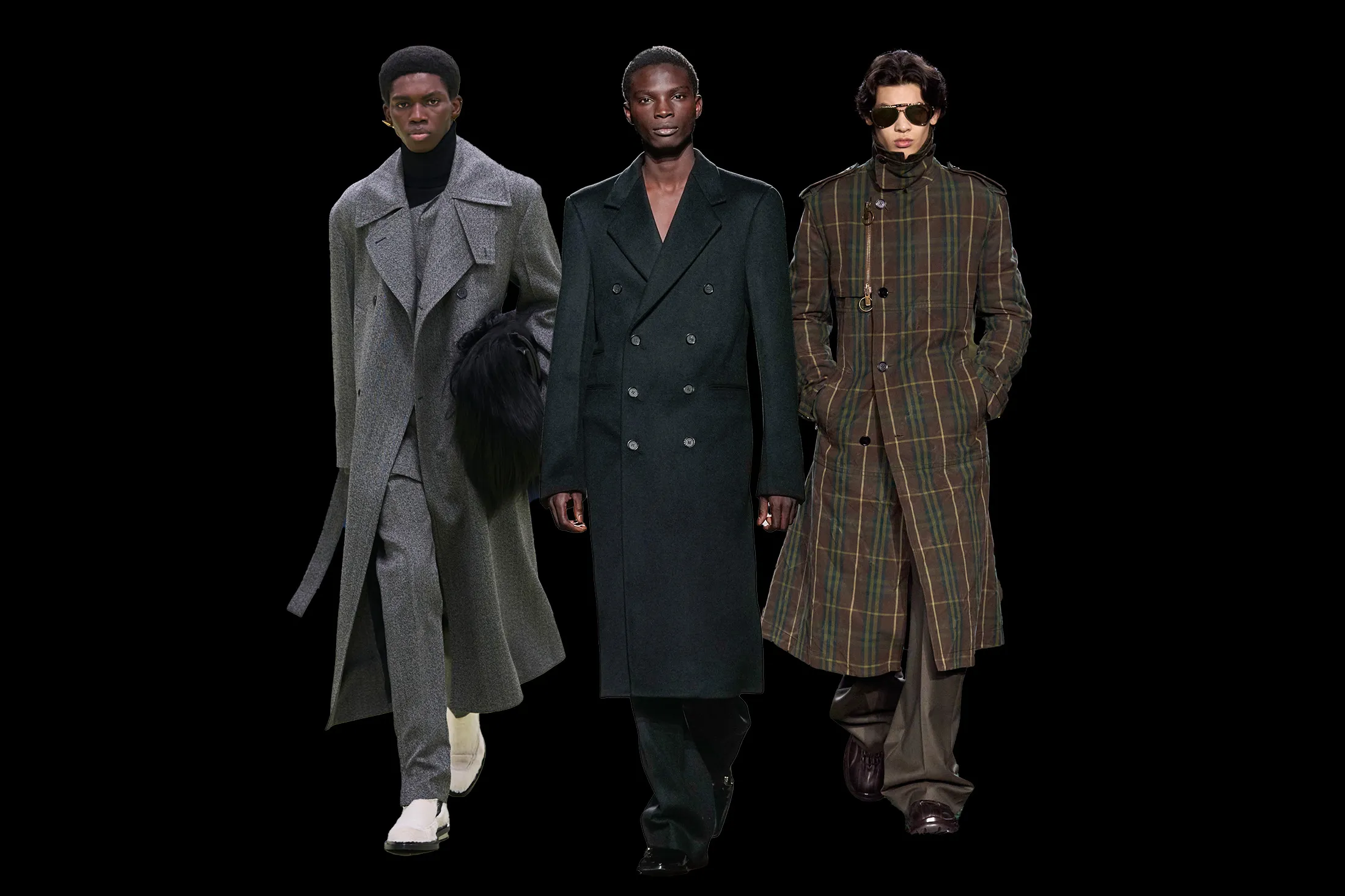 Slim Fit Coats The Hot Fall 2024 Trend on Burberry Ferragamo Gucci Runways Bloomberg