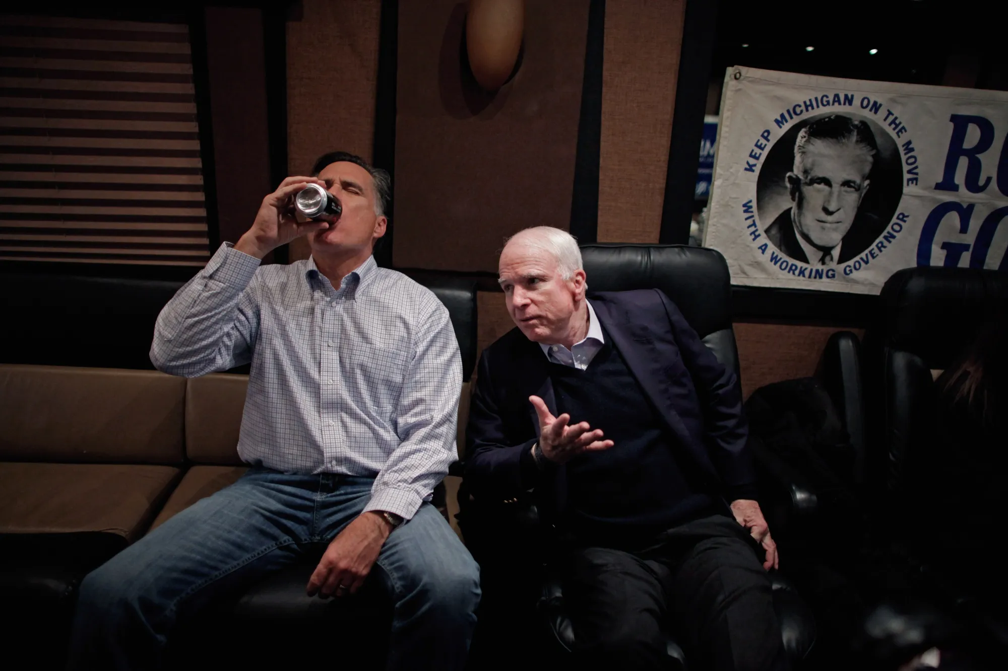 Drinking in globalism.