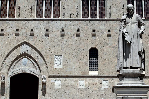 Shares of Monte Paschi have fallen 85 percent since Jan. 1, 2009