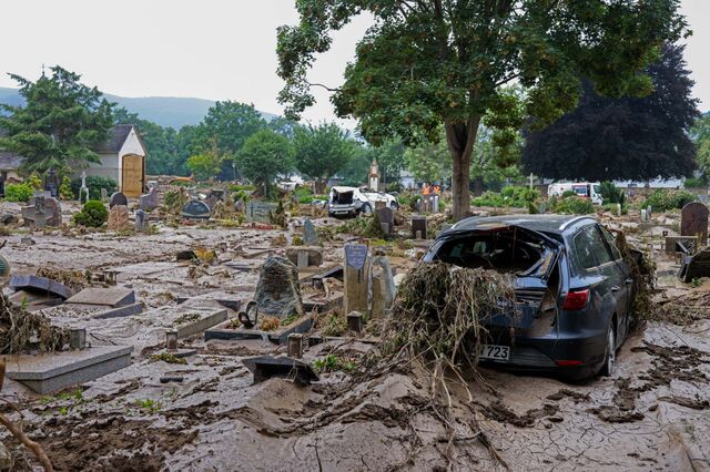 Bad Neuenahr-Ahrweiler, Germany, July 17. A warming climate has supercharged storms, contributing to the catastrophic flash floods that killed at least 170 people in the country.