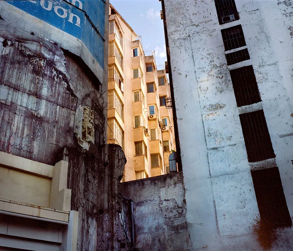 The Omonia Square district
