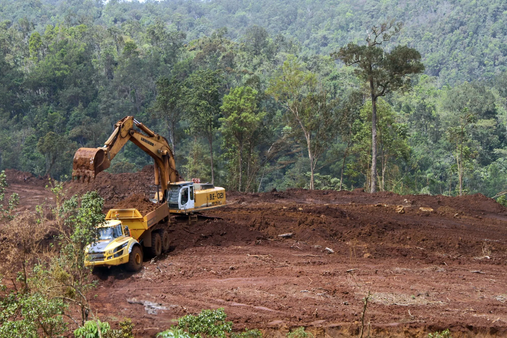 A nickel mine owned by Sherritt International Corp. and its Cuban state partner in Moa, Cuba.