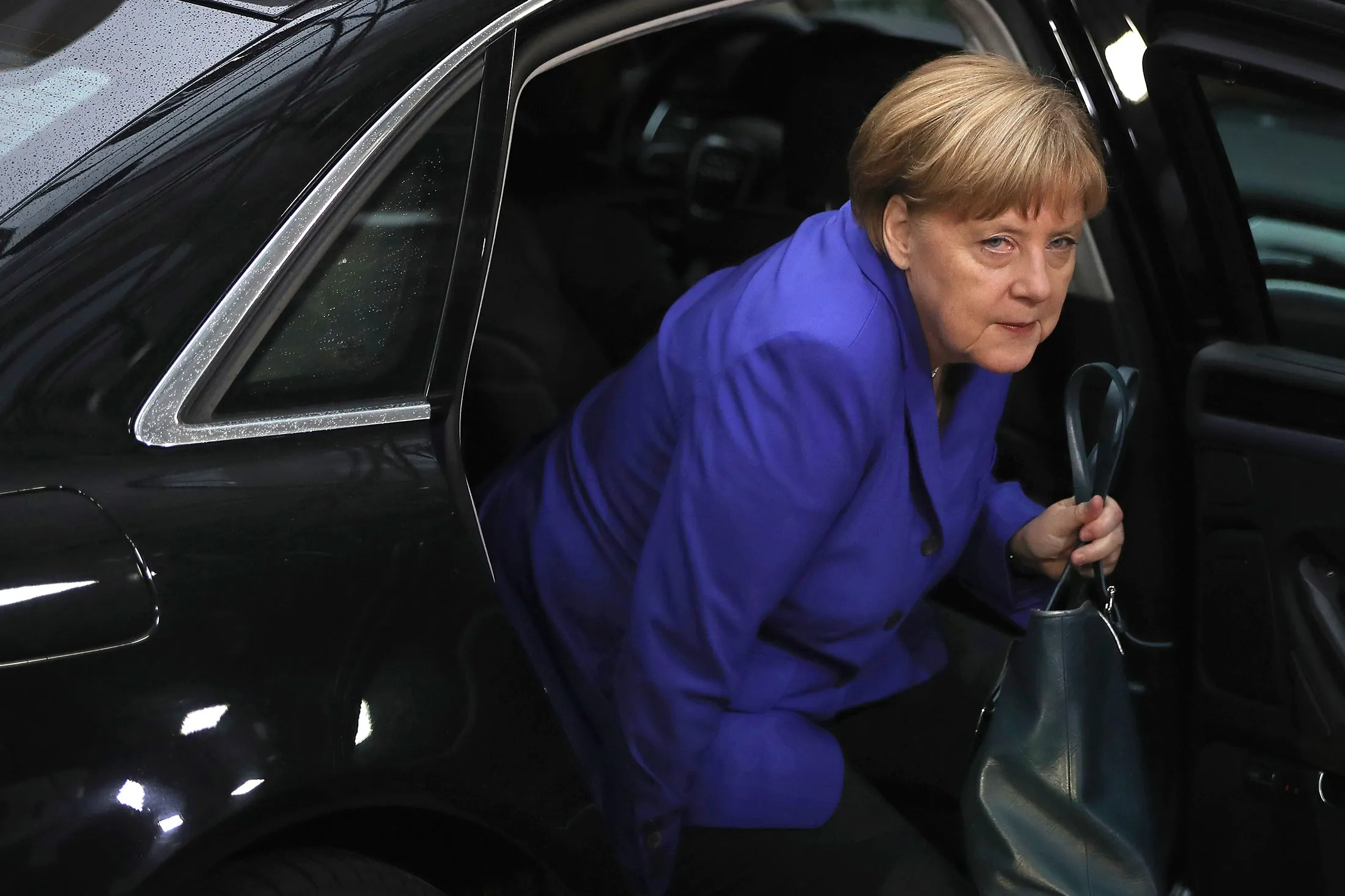 German Chancellor Angela Merkel.
