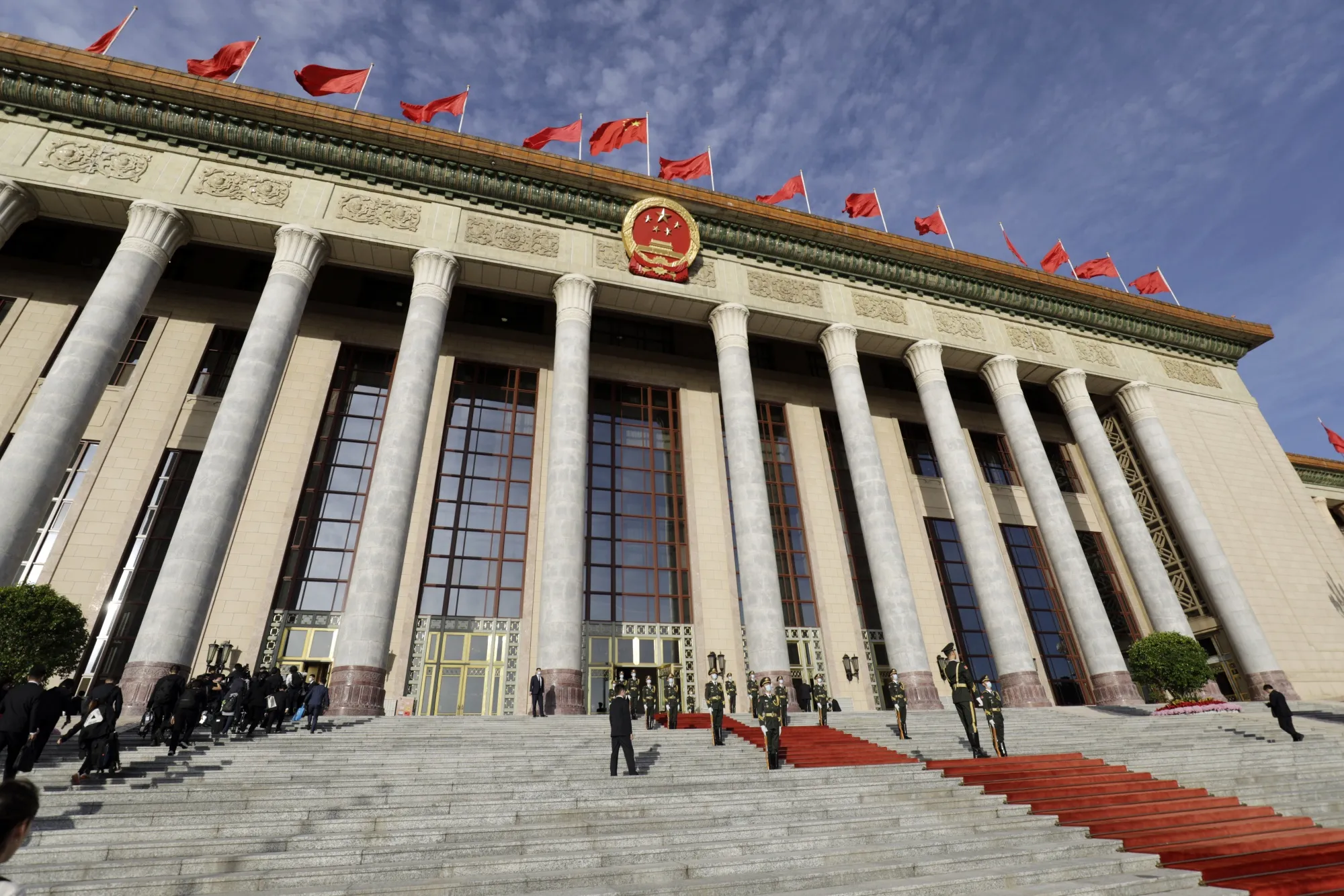 The Great Hall of the People&nbsp;in Beijing.