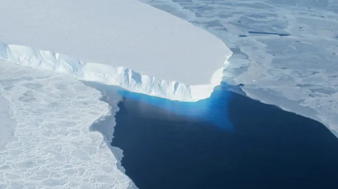 Thwaites Glacier. Photograph: NASA